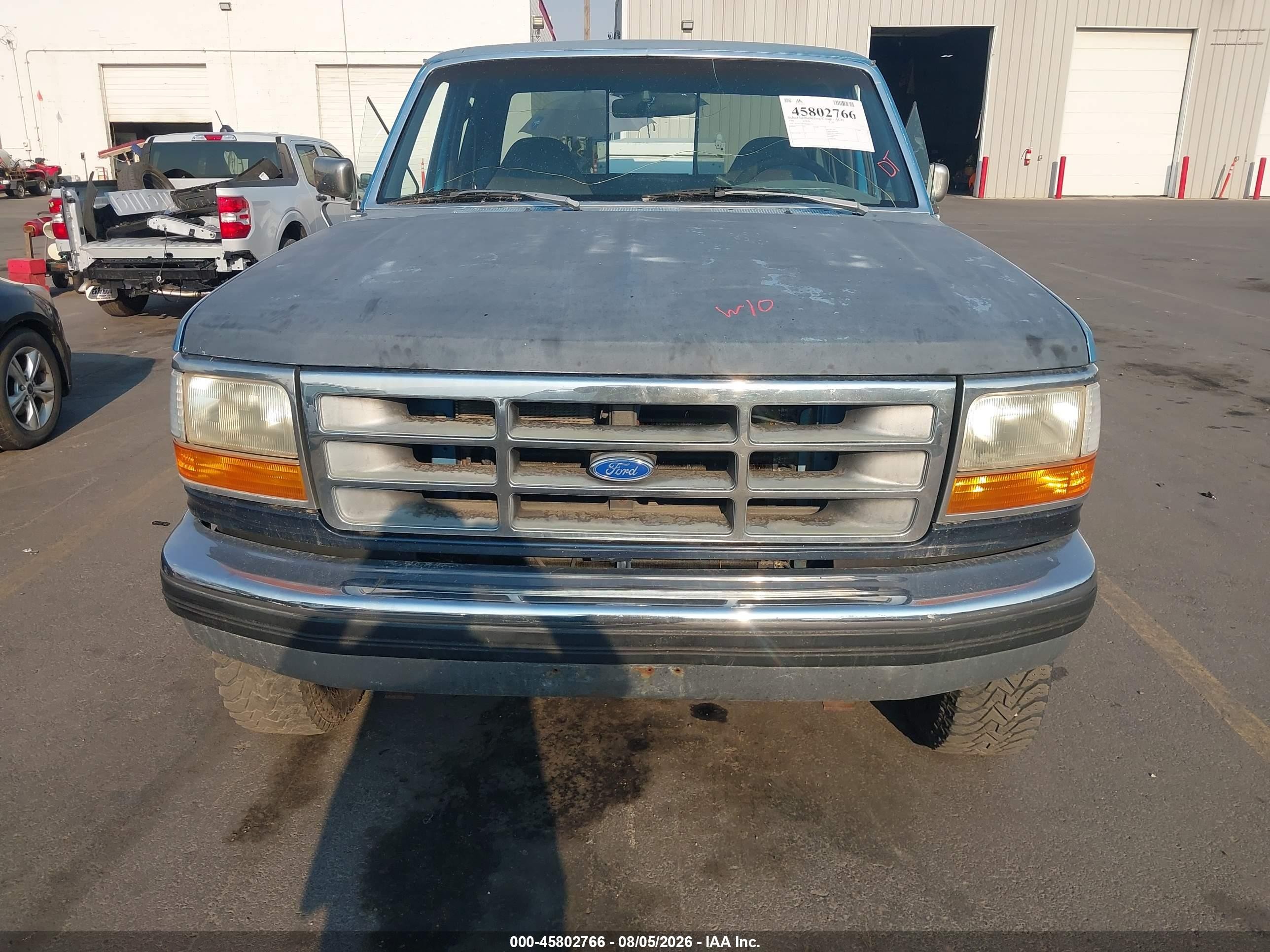 1993 Ford F250   Blue vin: 1FTHX26H3PKB66132