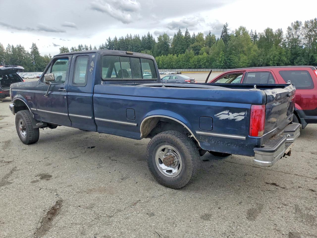 1993 Ford F250 Синий vin: 1FTHX26H4PKA16787