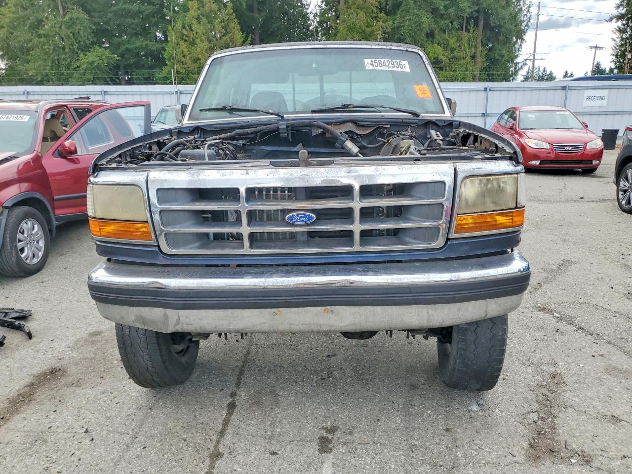 1993 Ford F250 Синий vin: 1FTHX26H4PKA16787