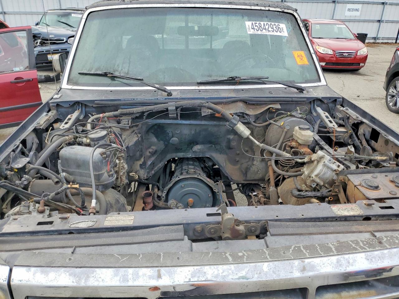 1993 Ford F250 Синий vin: 1FTHX26H4PKA16787