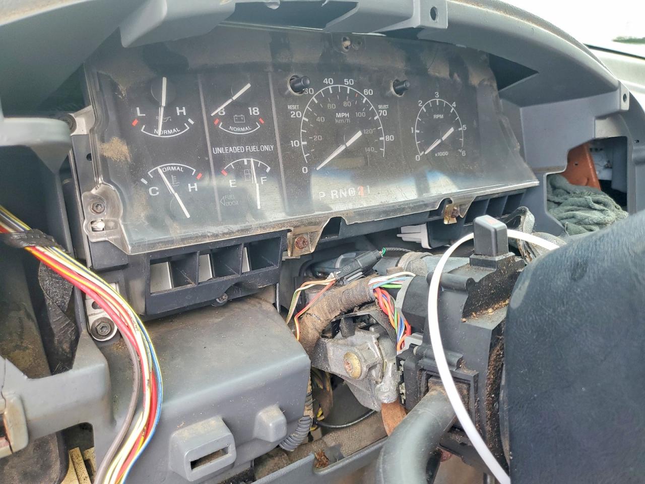 1993 Ford F250 Синий vin: 1FTHX26H4PKA16787
