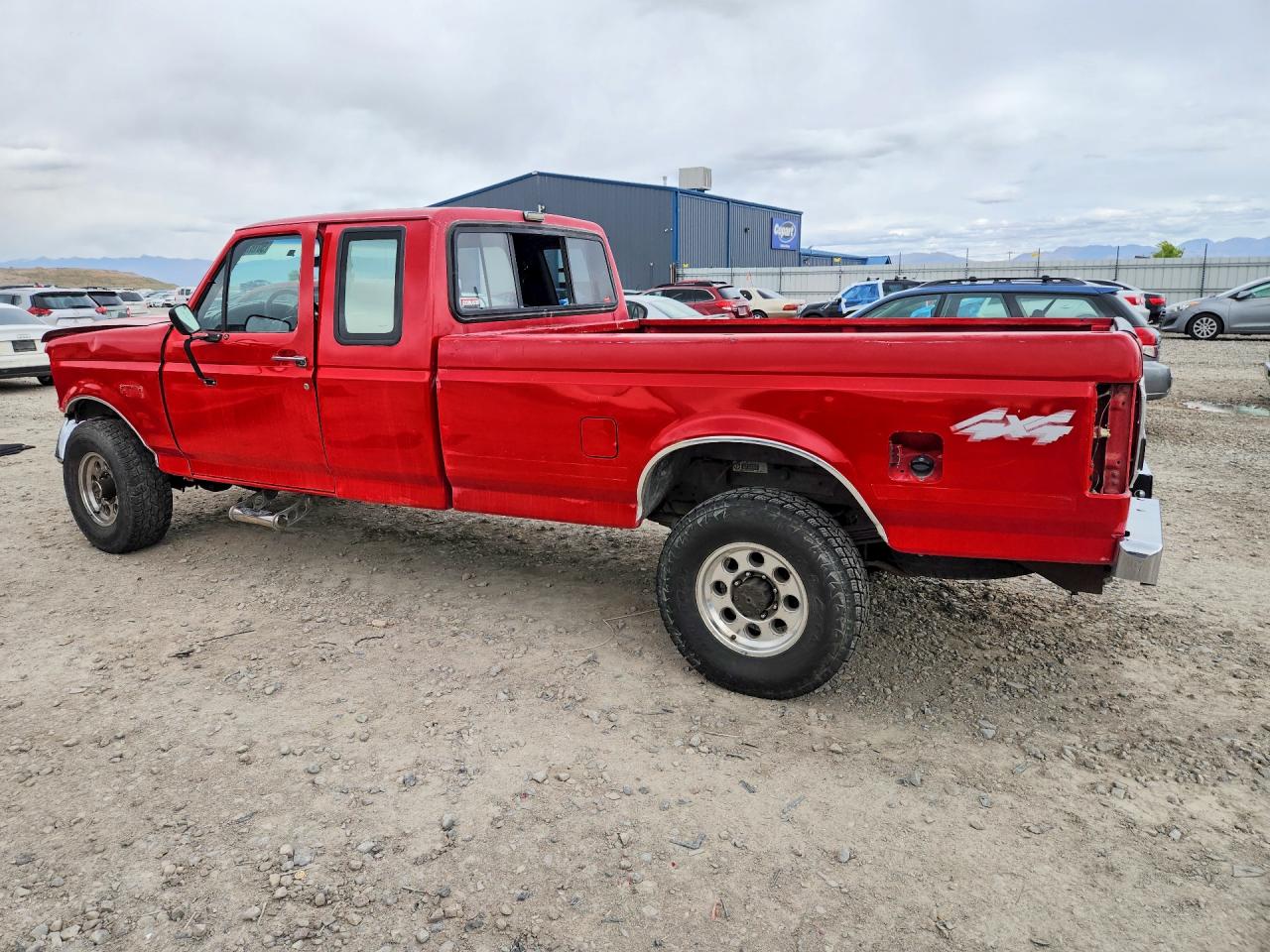 1993 Ford F250 Red vin: 1FTHX26H7PKB01249