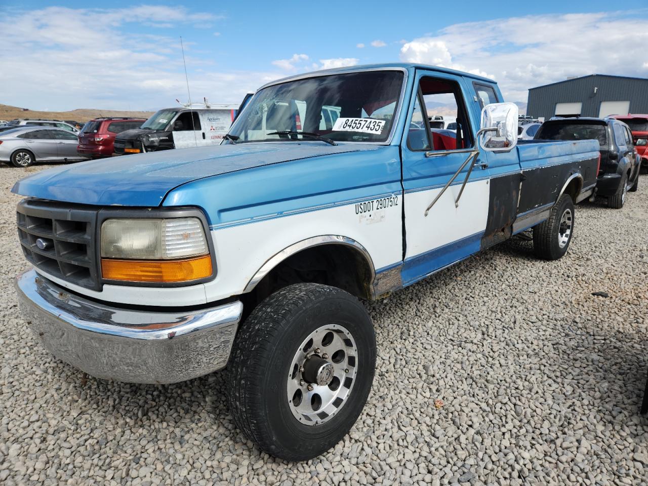 1993 Ford F250 Двухцветный vin: 1FTHX26H8PKB89034