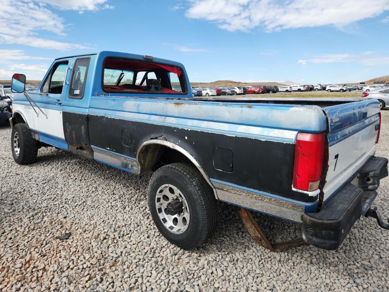 1993 Ford F250 Двухцветный vin: 1FTHX26H8PKB89034