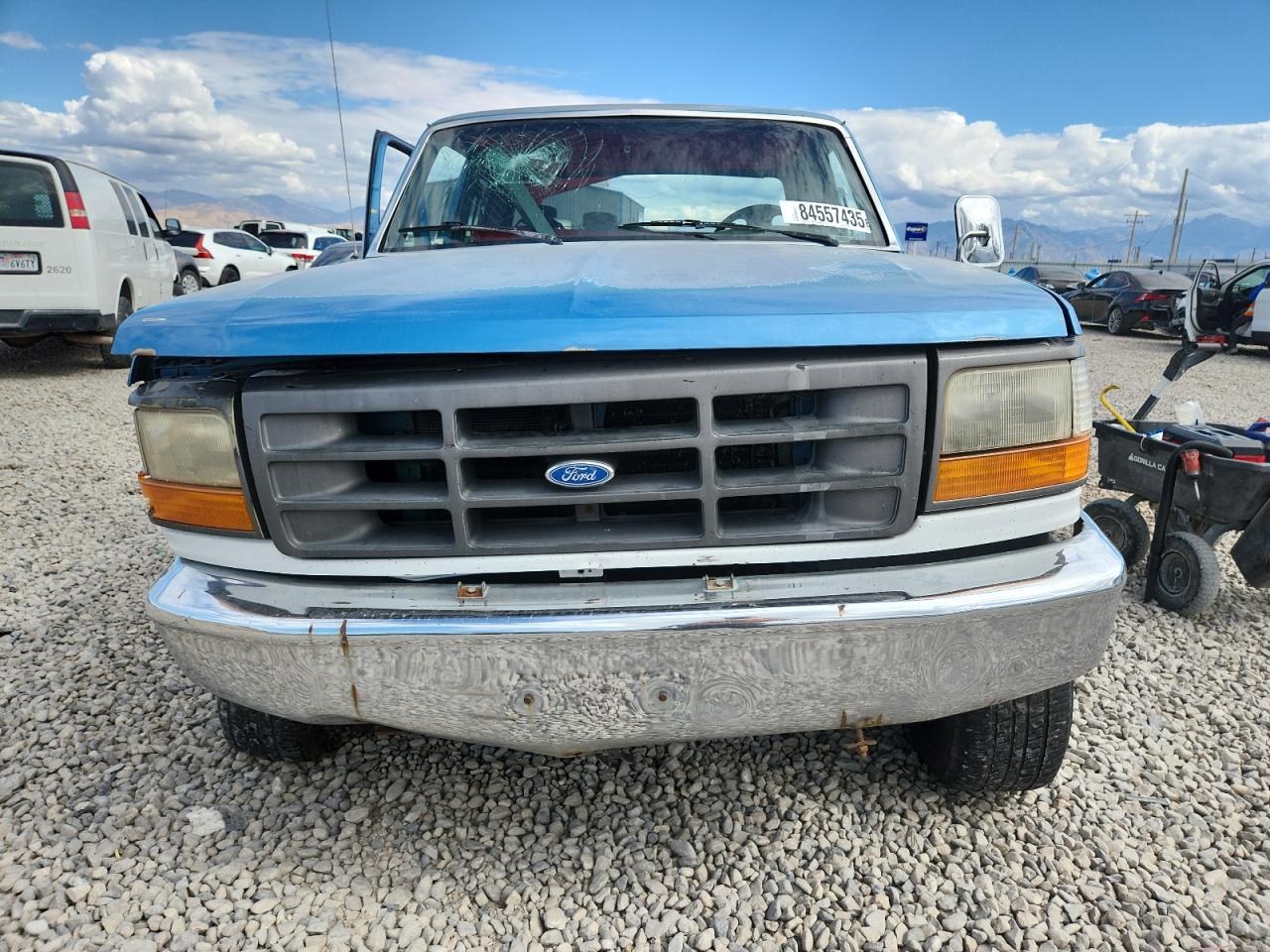 1993 Ford F250 Двухцветный vin: 1FTHX26H8PKB89034