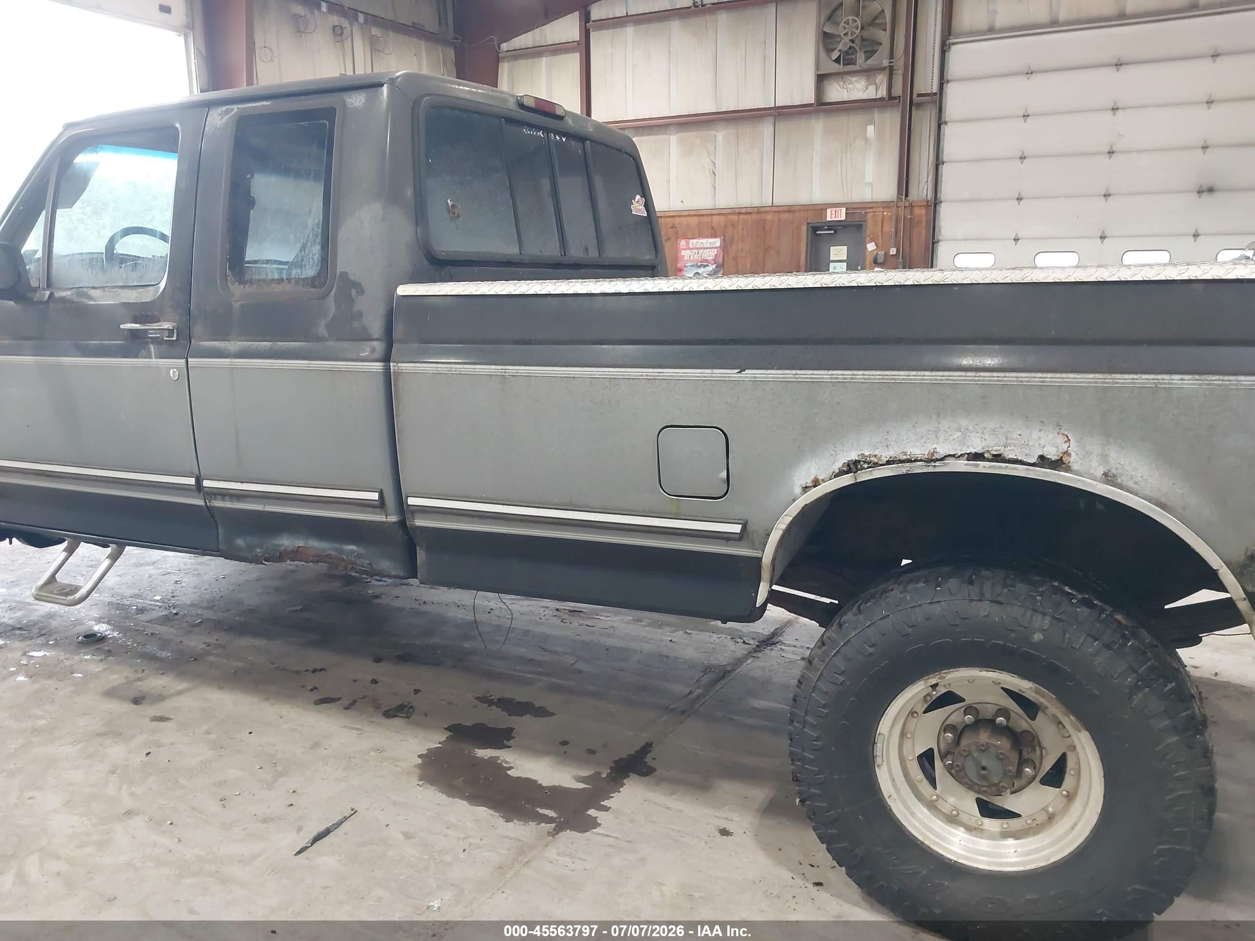 1994 Ford F250   Gray vin: 1FTHX26H8RKA17606