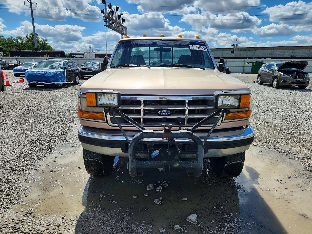 1997 Ford F250 Brown vin: 1FTHX26HXVEB13844