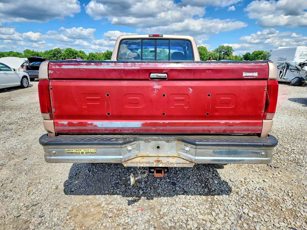 1997 Ford F250 Brown vin: 1FTHX26HXVEB13844
