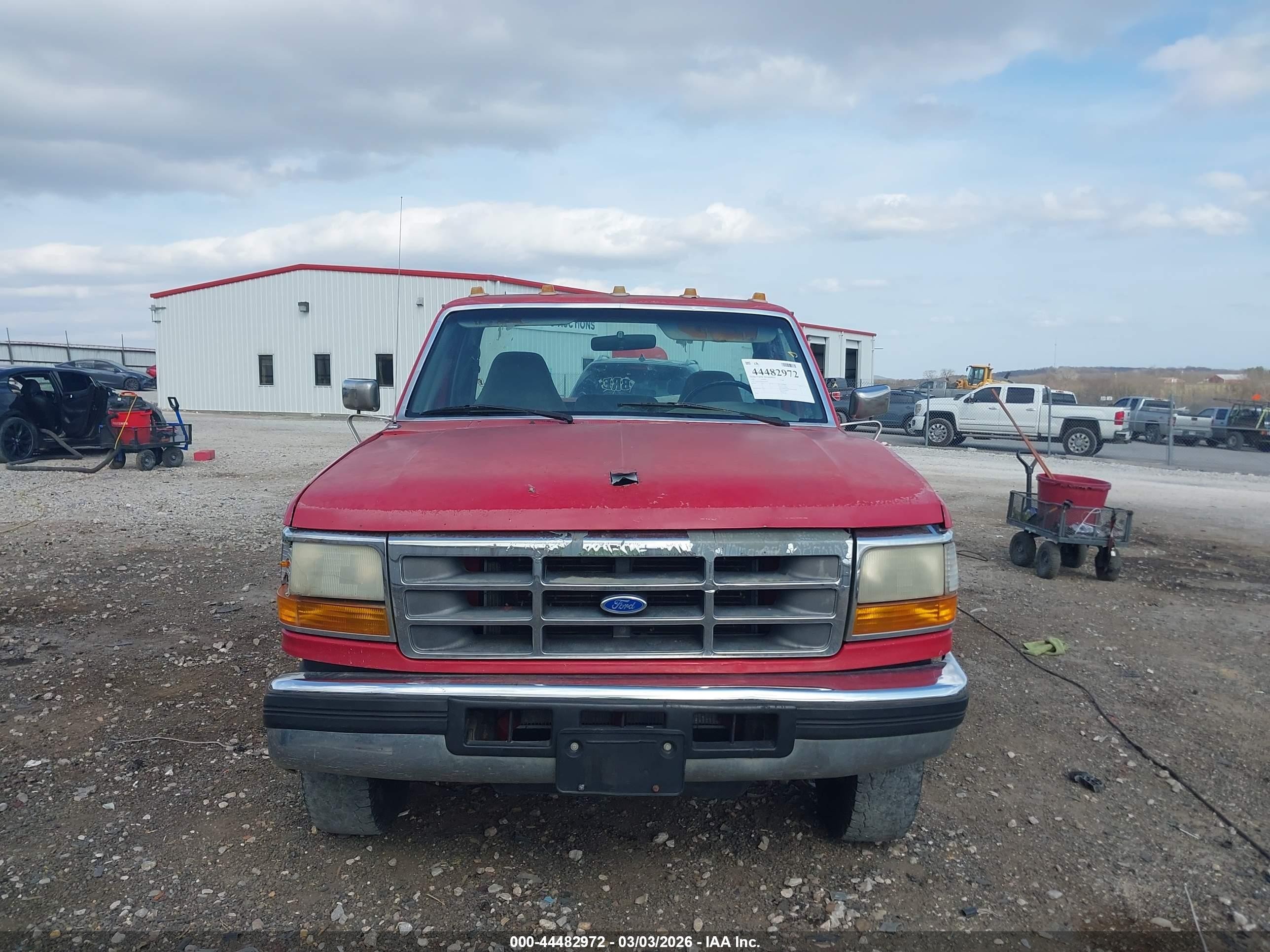 1995 Ford F350   Red vin: 1FTJF35F8SNA50118
