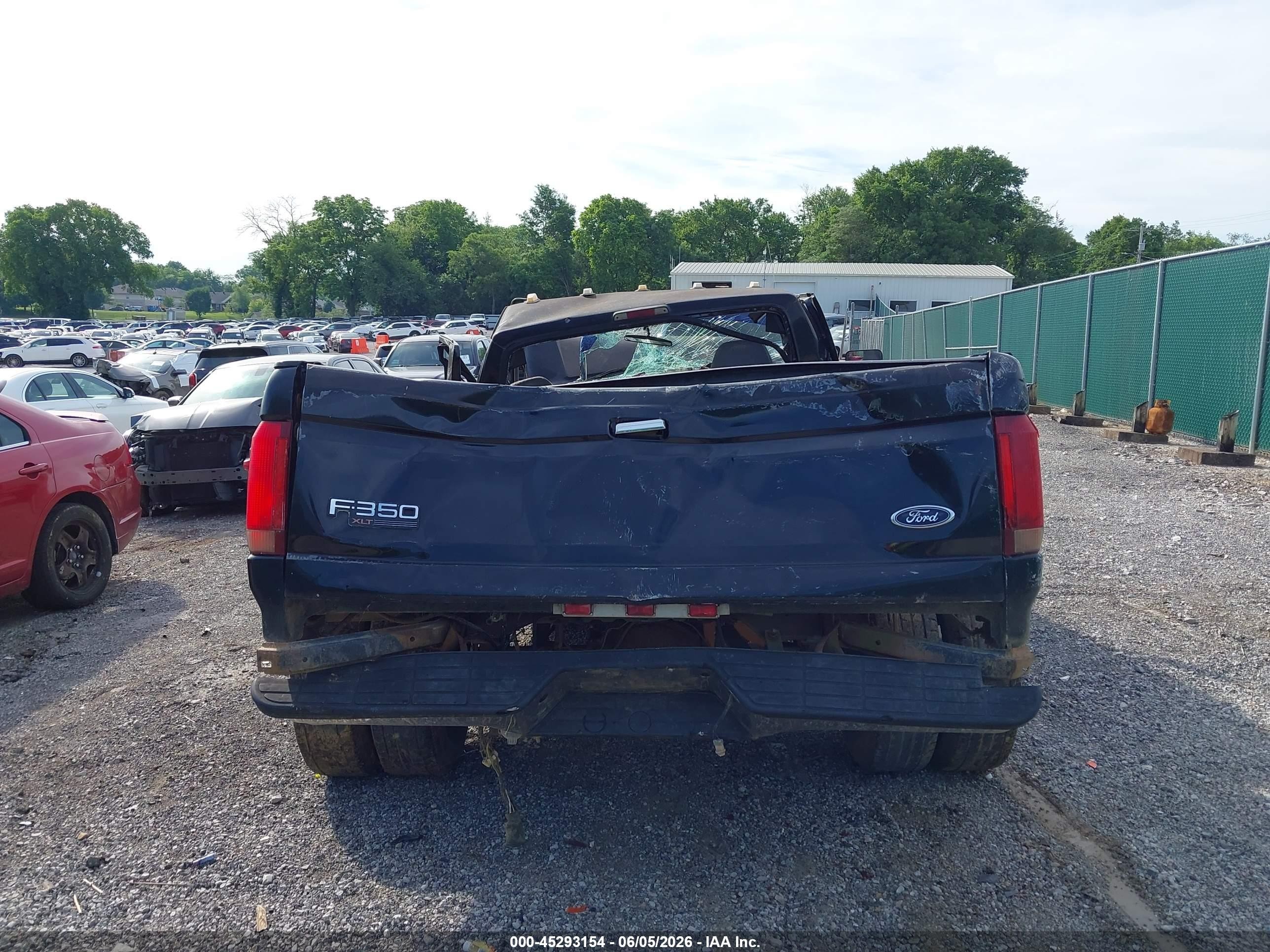 1997 Ford F-350 Xl Black vin: 1FTJF35G6VEA69554