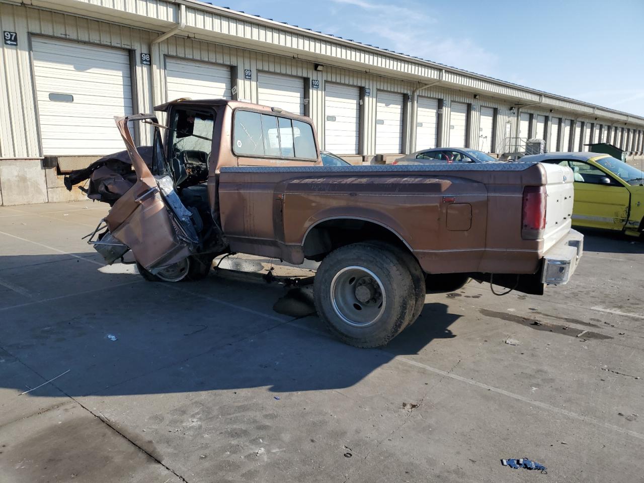 1988 Ford F350 Brown vin: 1FTJF35M0JNA50918