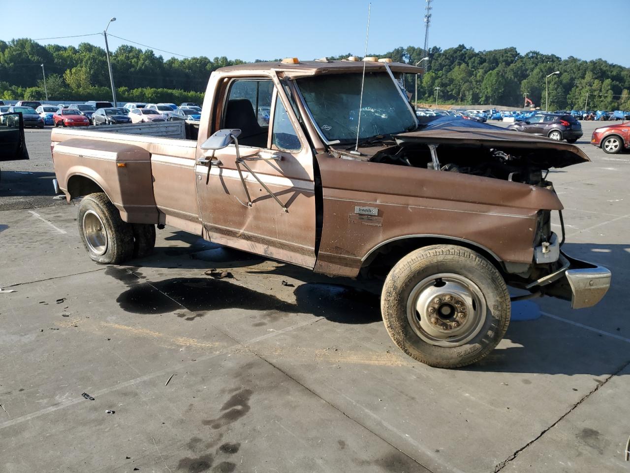 1988 Ford F350 Brown vin: 1FTJF35M0JNA50918
