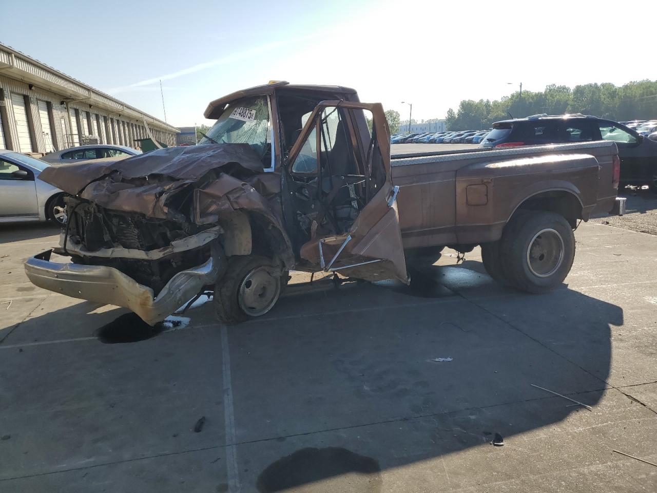 1988 Ford F350 Brown vin: 1FTJF35M0JNA50918