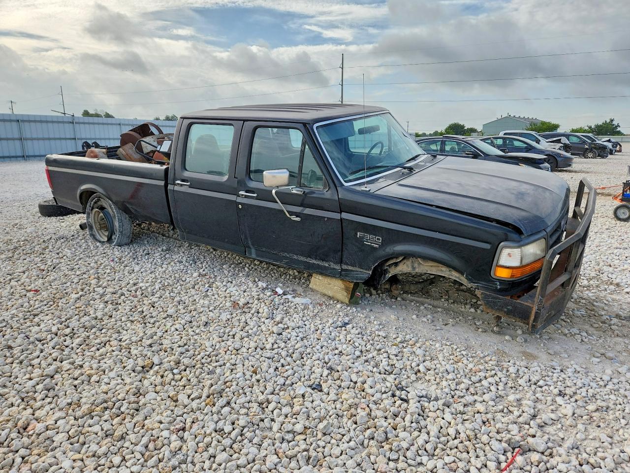 1995 Ford F350 Black vin: 1FTJW35F0SEA71304