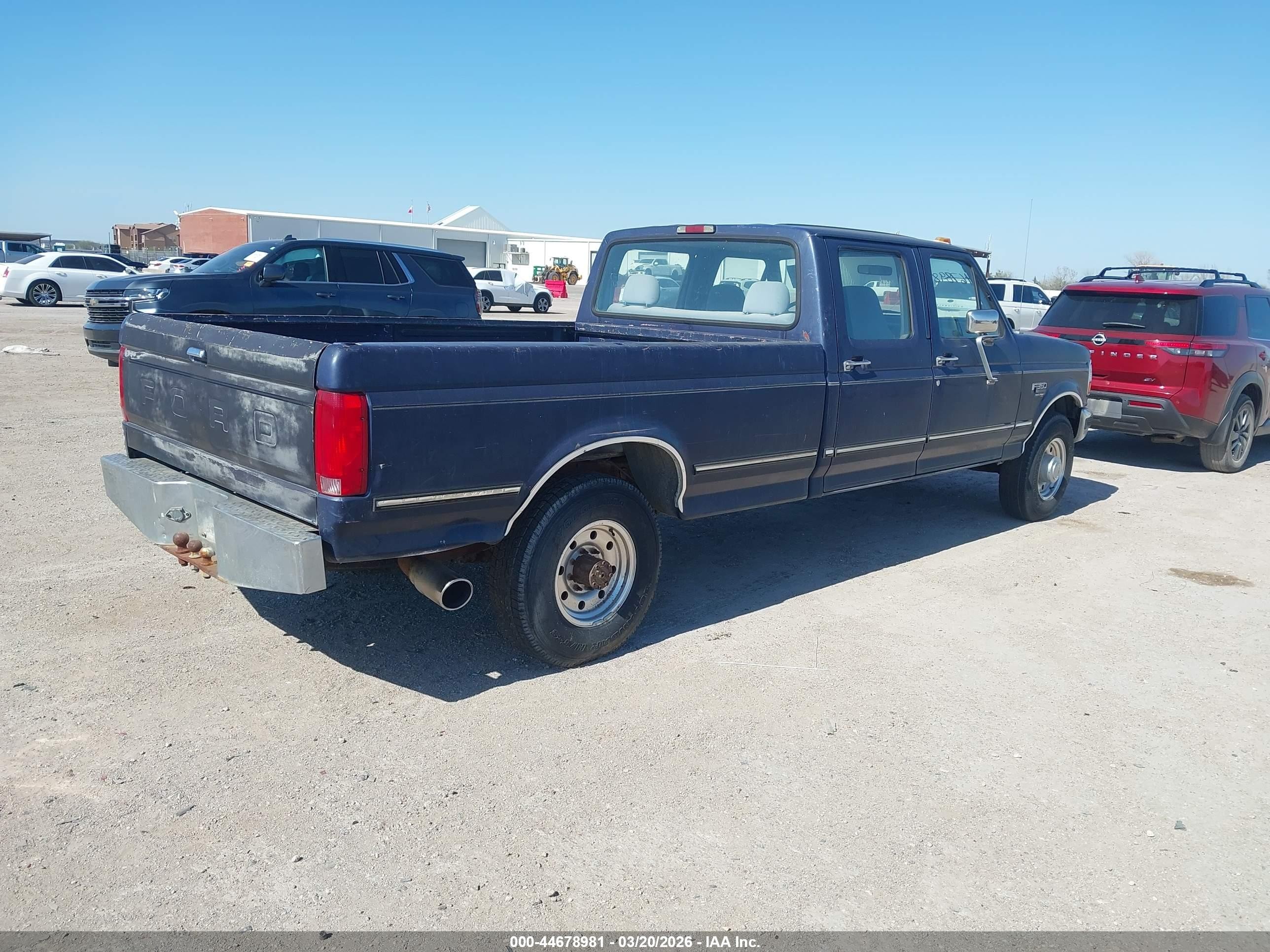 1995 Ford F350   Blue vin: 1FTJW35F2SEA26414