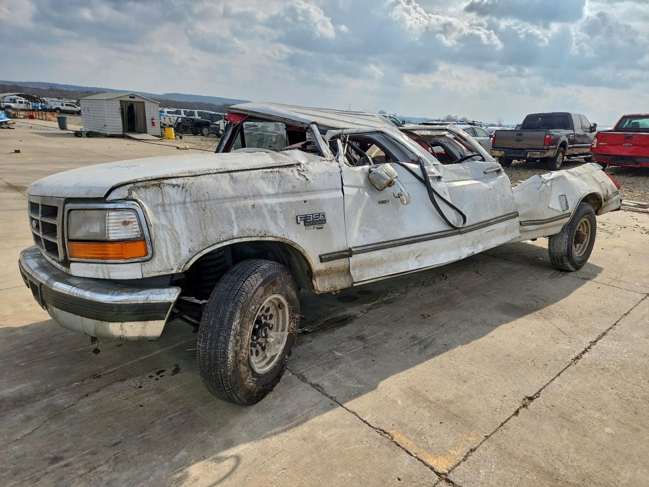 1995 Ford F350 Белый vin: 1FTJW35F4SEA37964