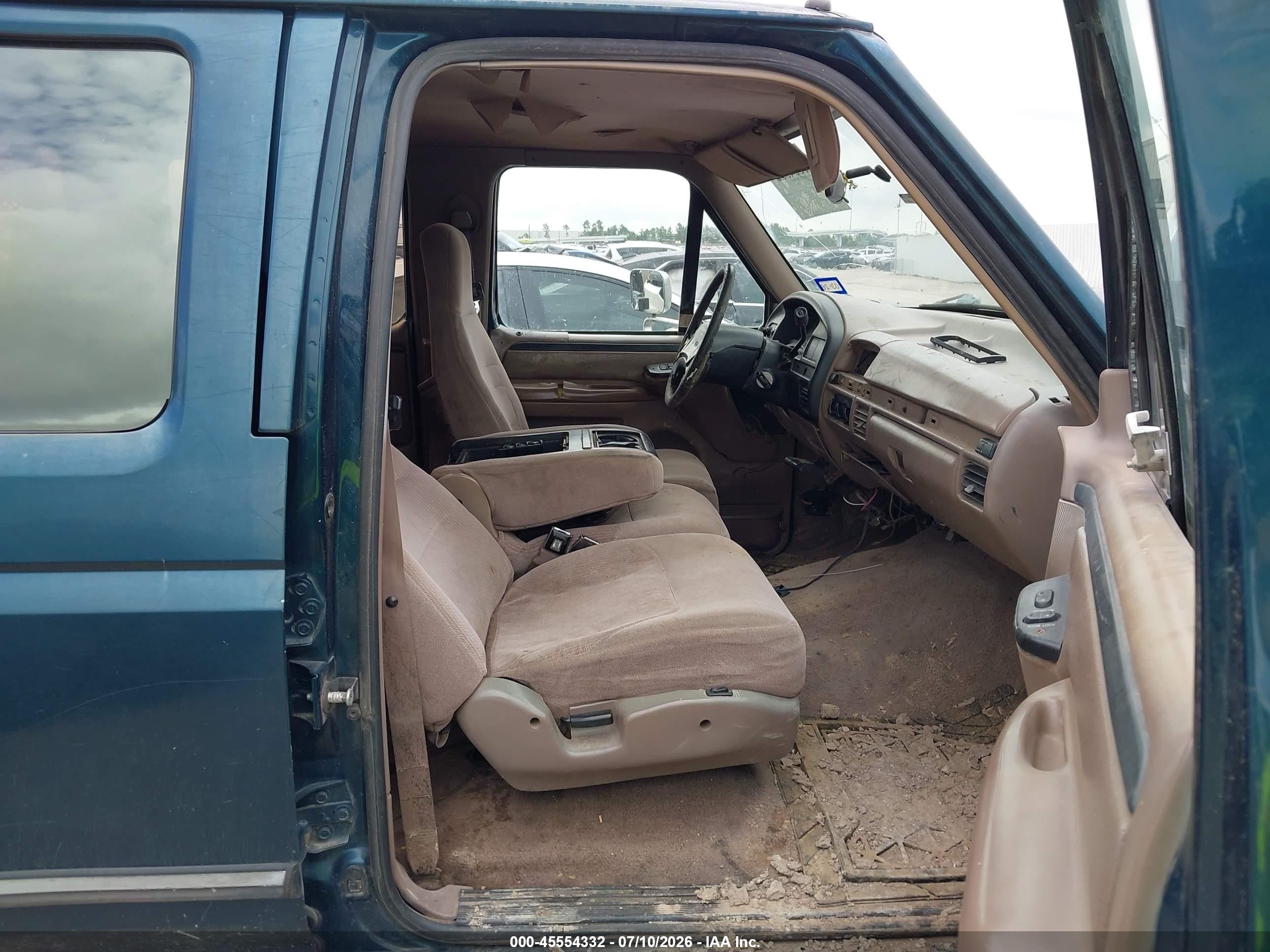 1997 Ford F-350 Xl Green vin: 1FTJW35F5VEA98857