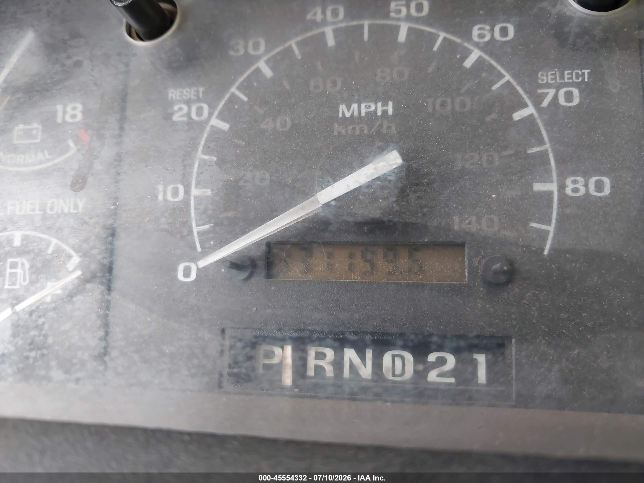 1997 Ford F-350 Xl Green vin: 1FTJW35F5VEA98857