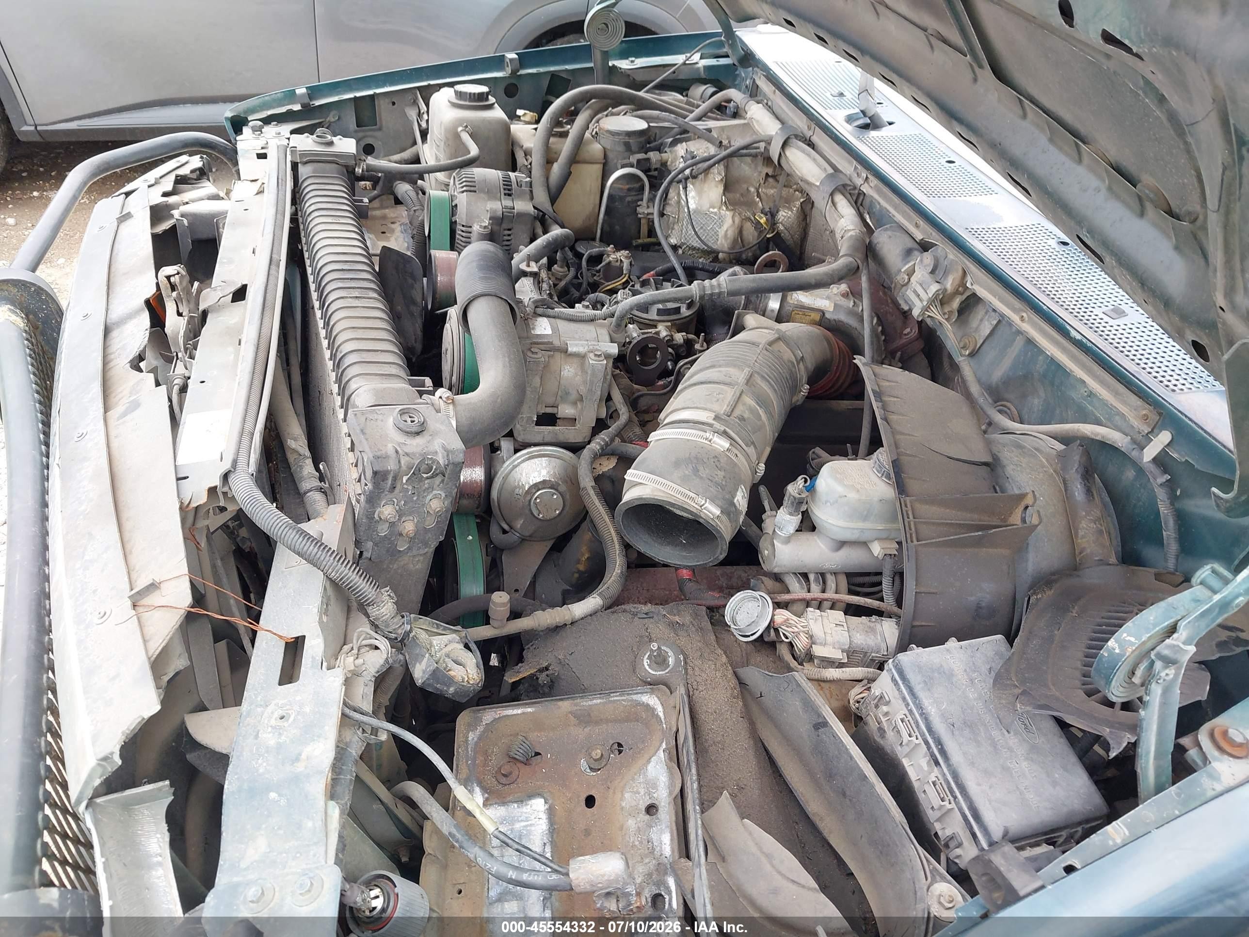 1997 Ford F-350 Xl Green vin: 1FTJW35F5VEA98857