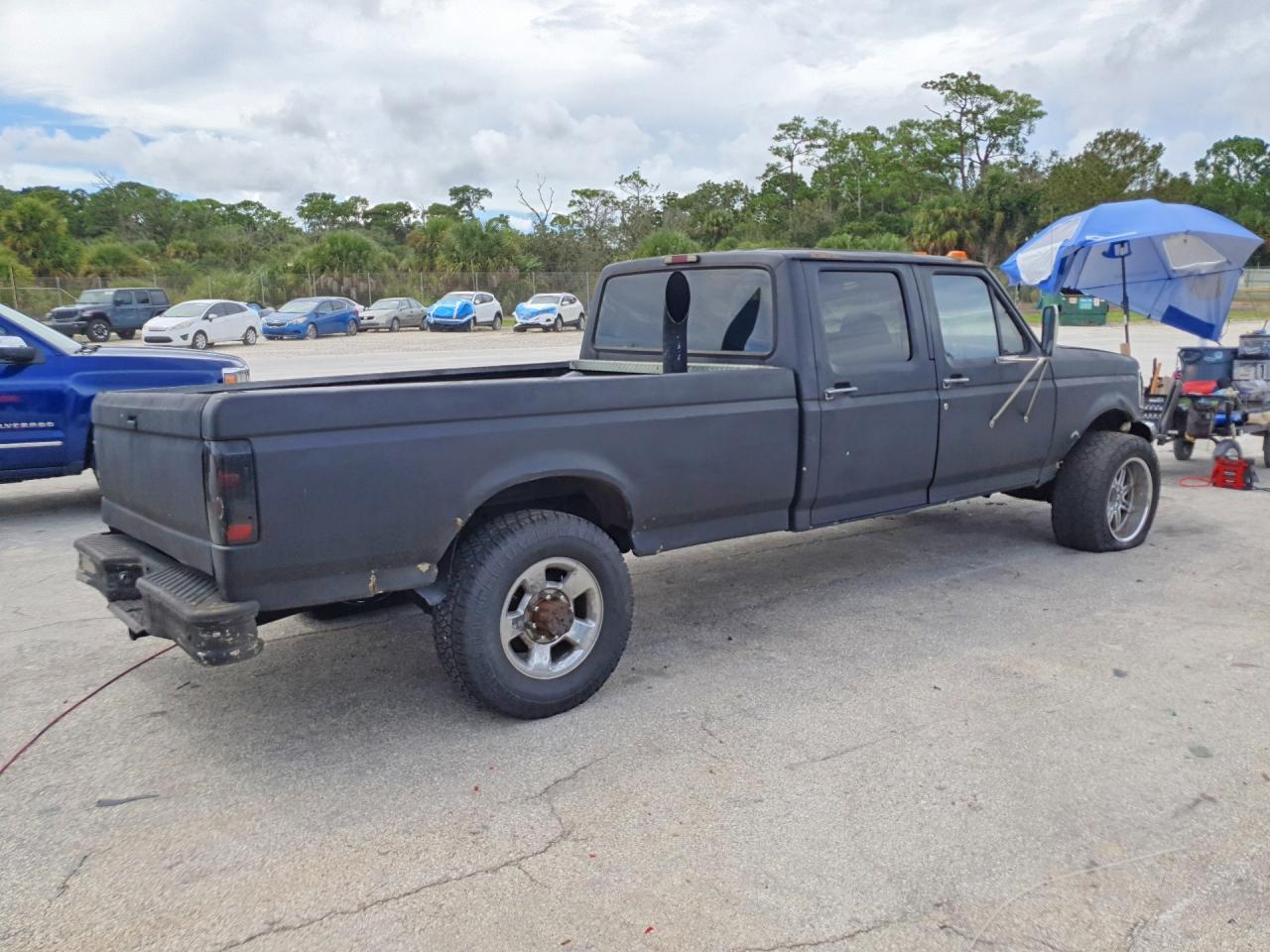 1995 Ford F350 Черный vin: 1FTJW35F7SEA74460