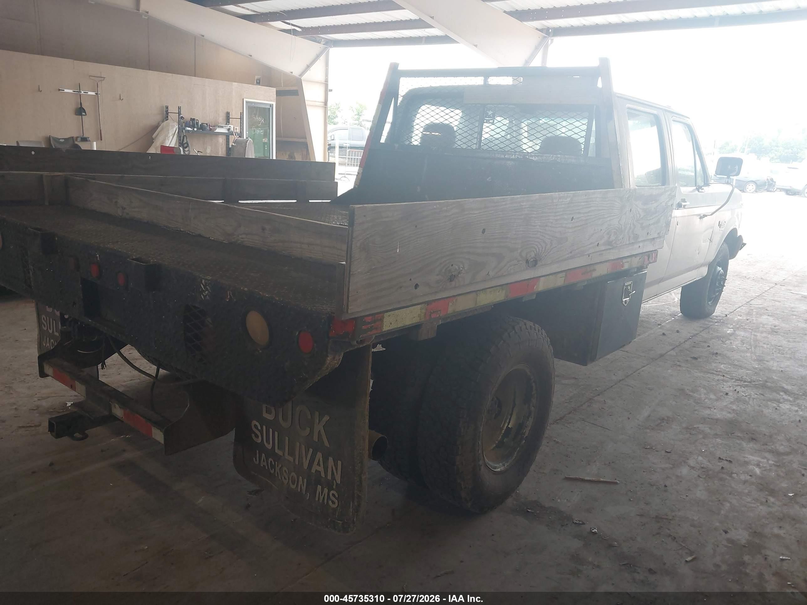1997 Ford F-350 Xl White vin: 1FTJW35F7VEA89853