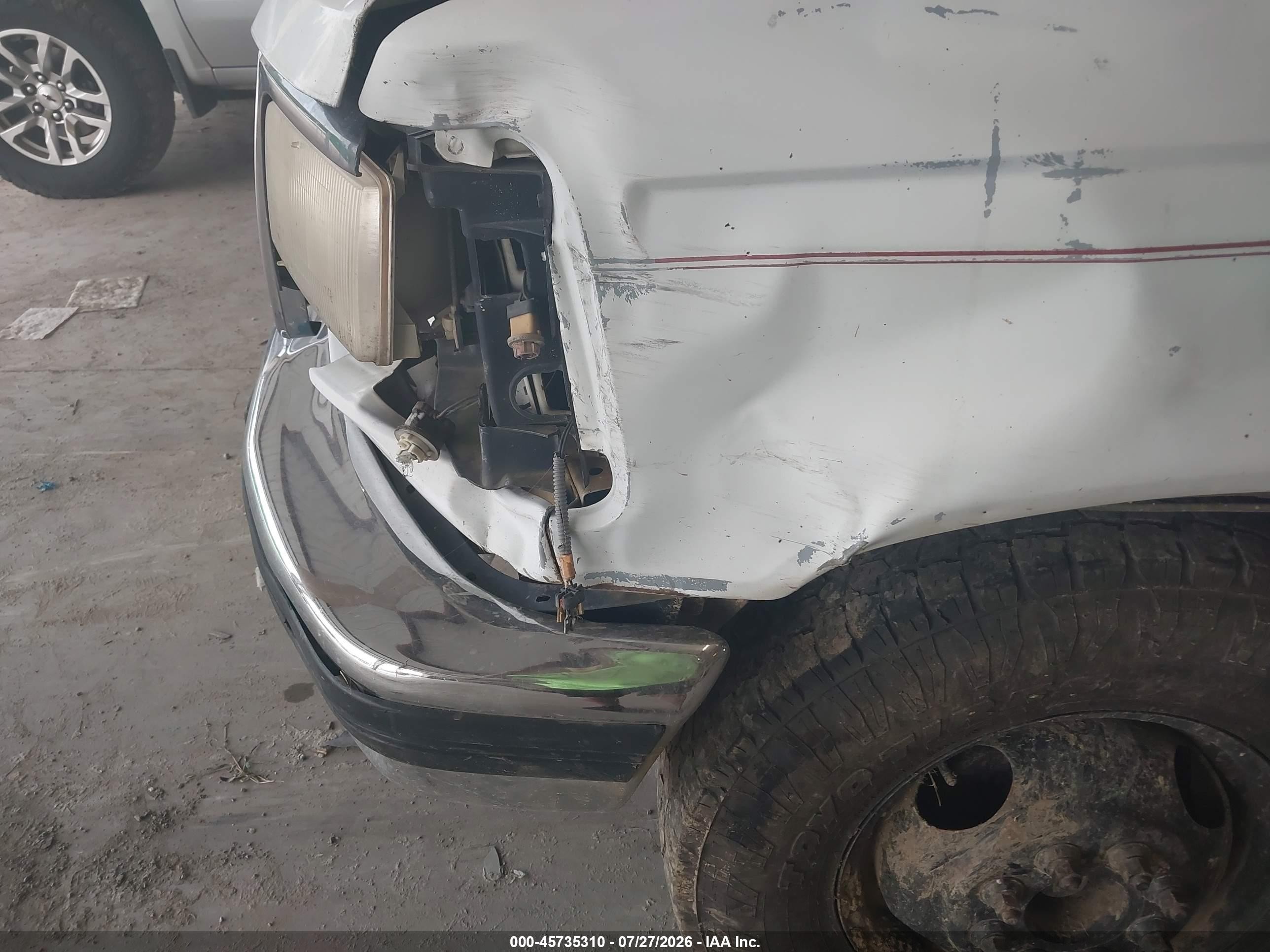 1997 Ford F-350 Xl White vin: 1FTJW35F7VEA89853