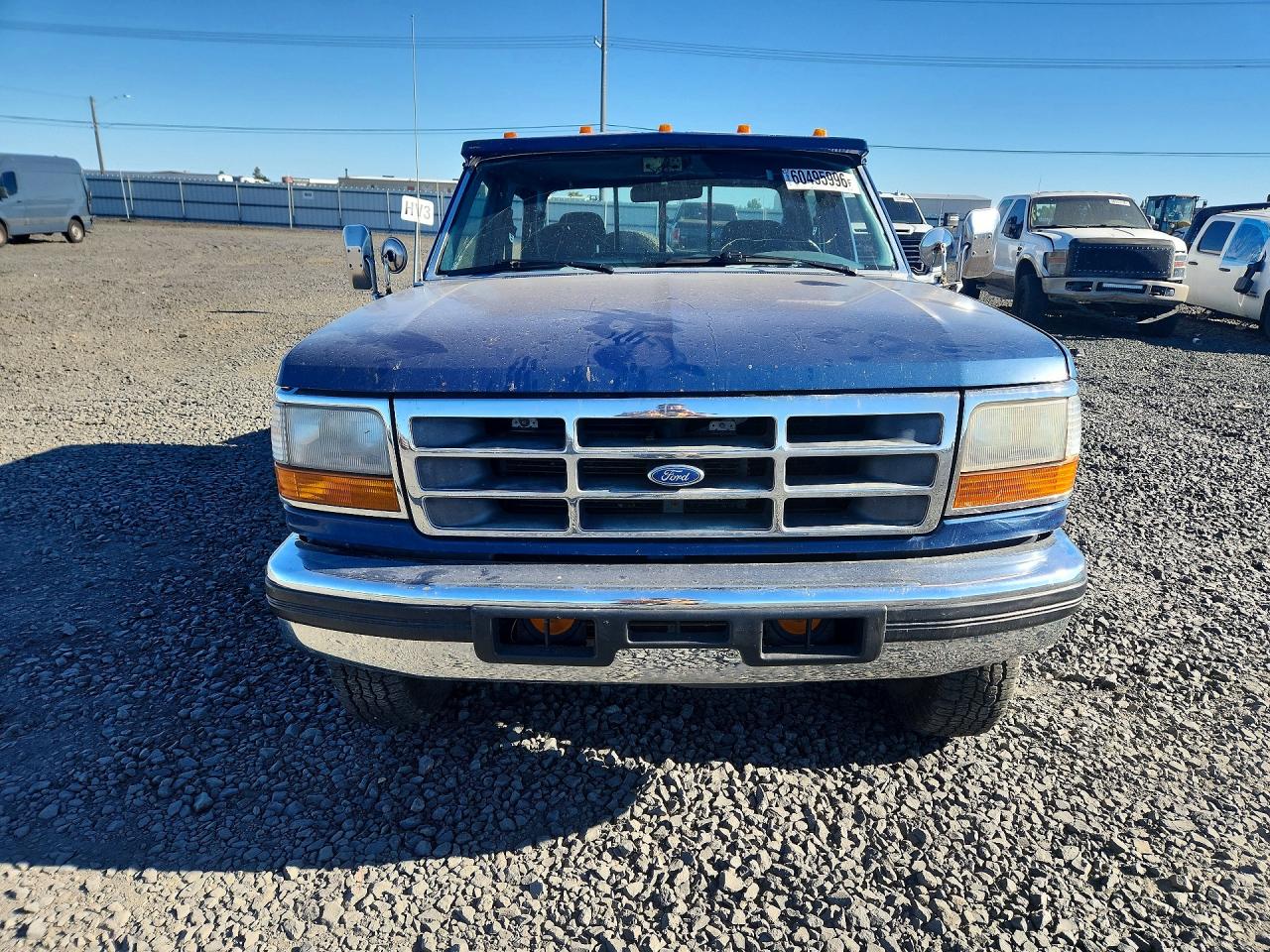 1994 Ford F350 Blue vin: 1FTJW35K9REA36087