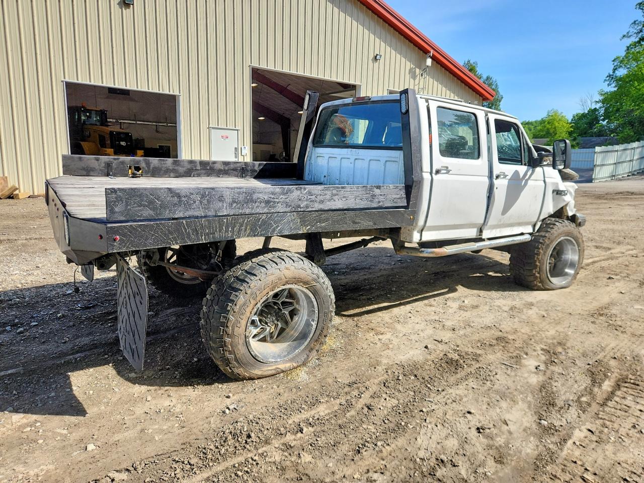1997 Ford F350 White vin: 1FTJW36F4VEB46024