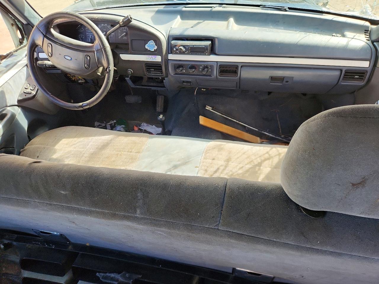 1997 Ford F350 White vin: 1FTJW36F4VEB46024