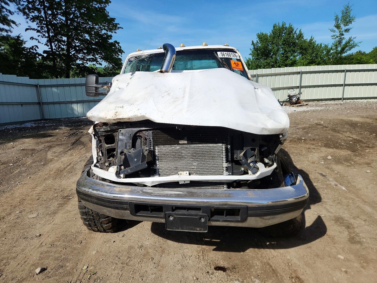 1997 Ford F350 White vin: 1FTJW36F4VEB46024