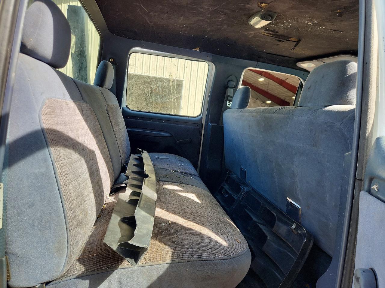 1997 Ford F350 White vin: 1FTJW36F4VEB46024