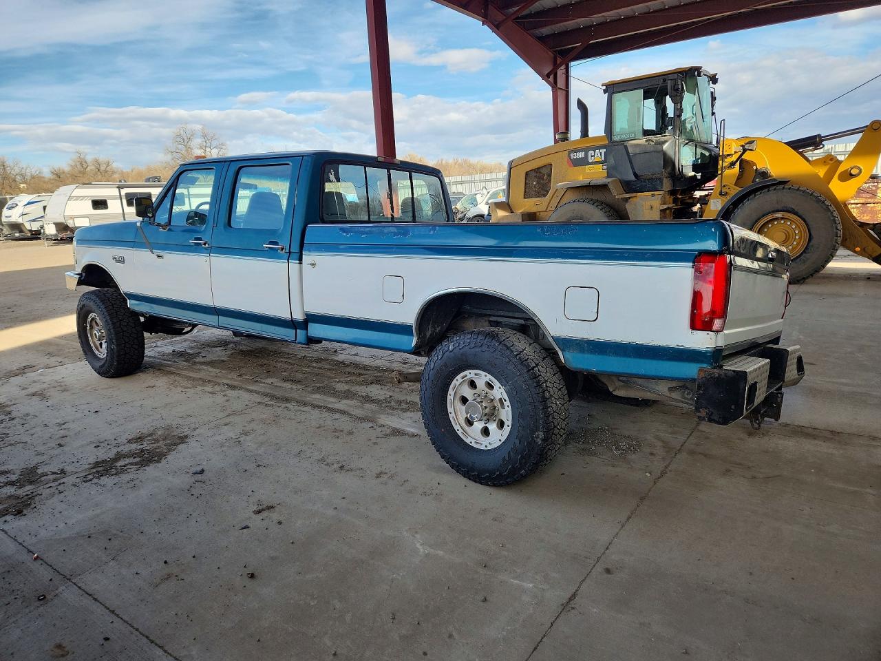 1995 Ford F350 Two Tone vin: 1FTJW36F5SEA22081
