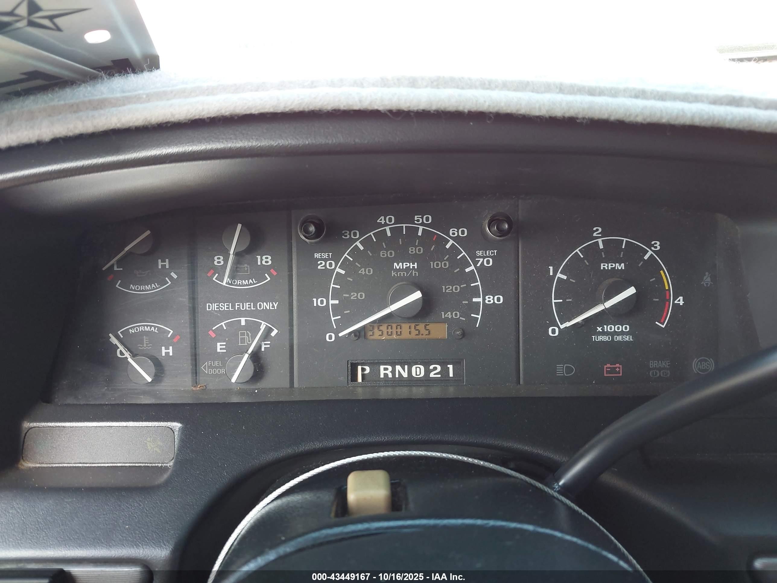 1995 Ford F350   Red vin: 1FTJW36F9SEA47209