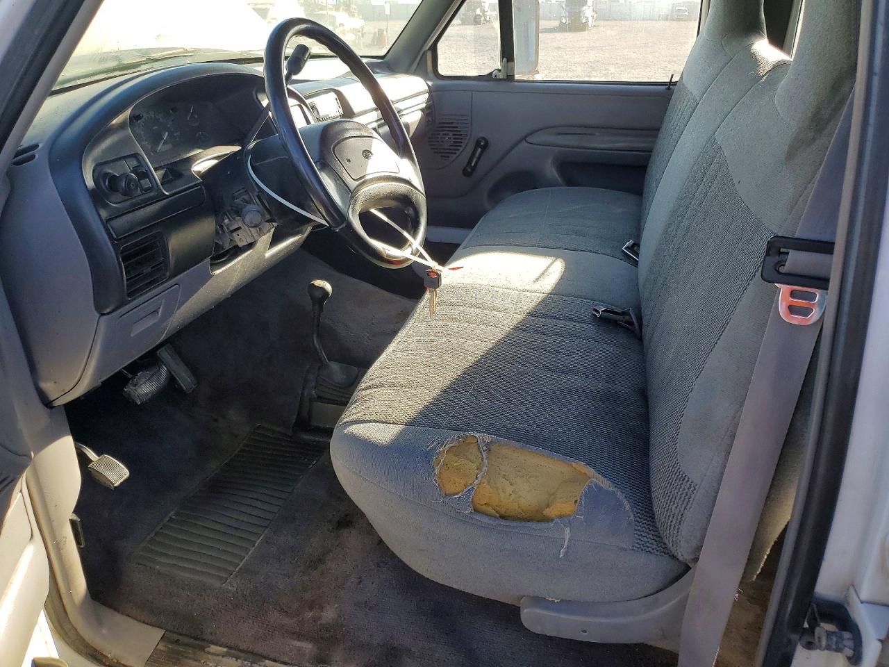 1997 Ford F350 White vin: 1FTJW36G8VEA78805