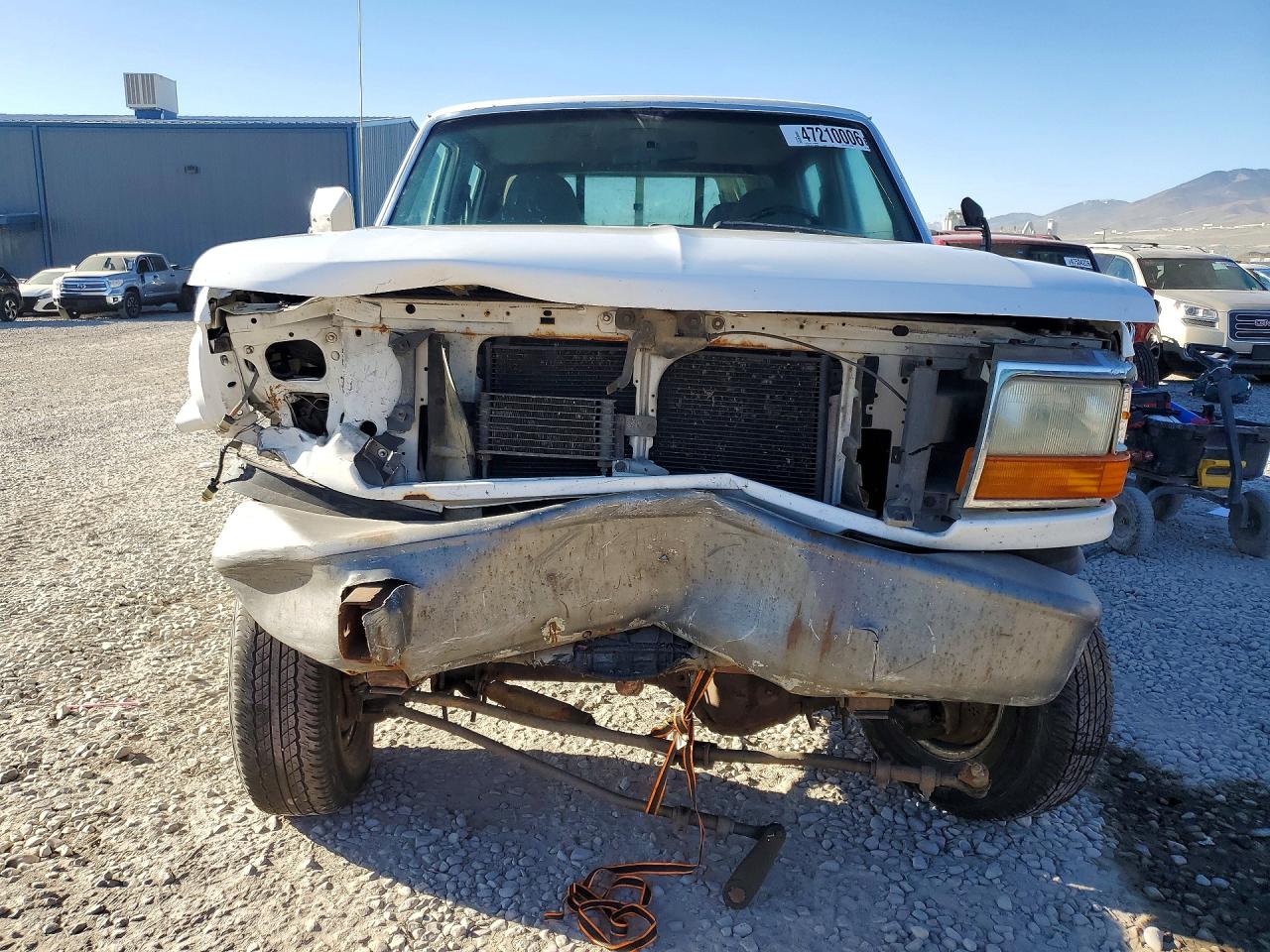 1997 Ford F350 White vin: 1FTJW36G8VEA78805