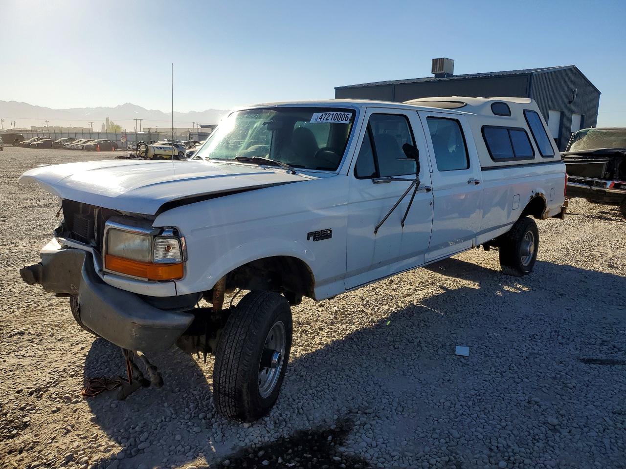 1997 Ford F350 White vin: 1FTJW36G8VEA78805