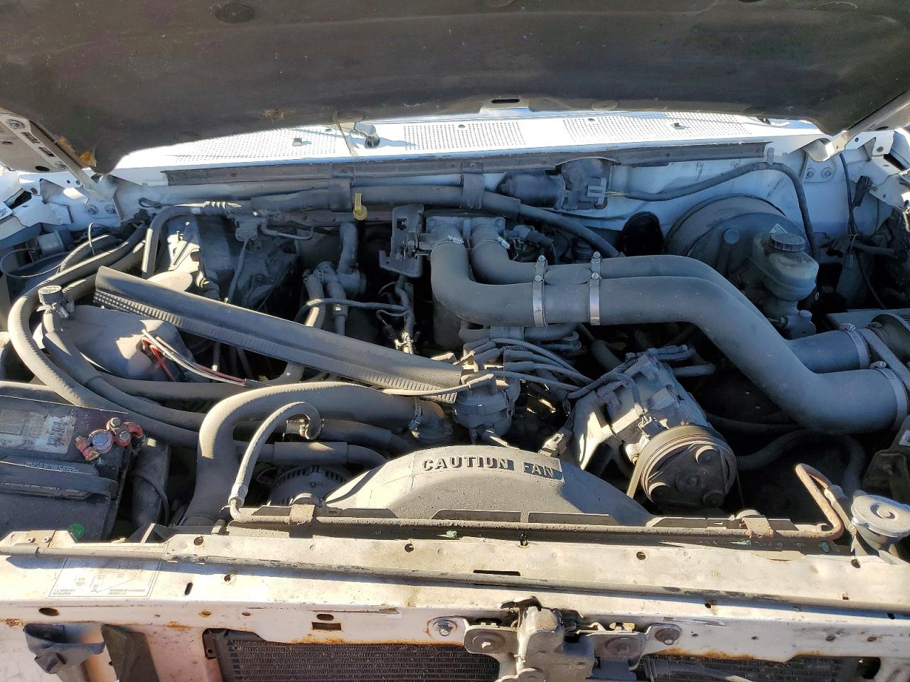 1997 Ford F350 White vin: 1FTJW36G8VEA78805