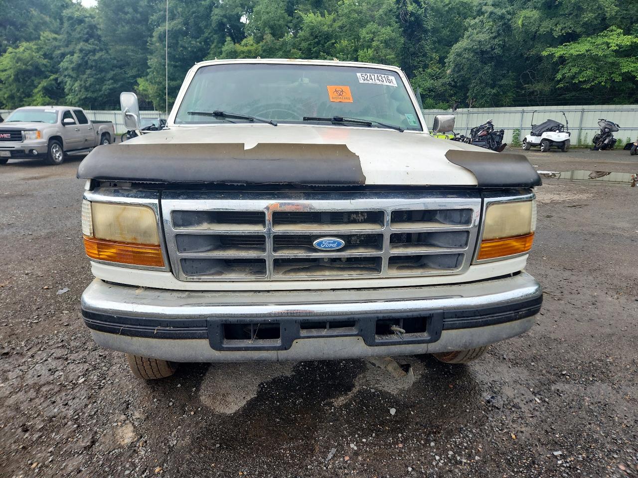 1997 Ford F350 White vin: 1FTJX35F2VEC61736