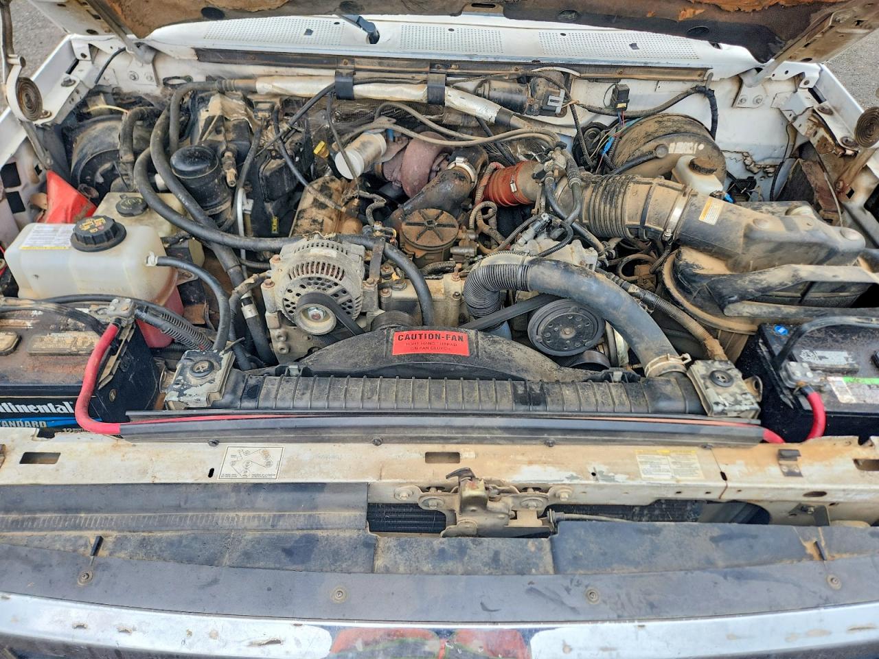 1997 Ford F350 White vin: 1FTJX35F2VEC61736