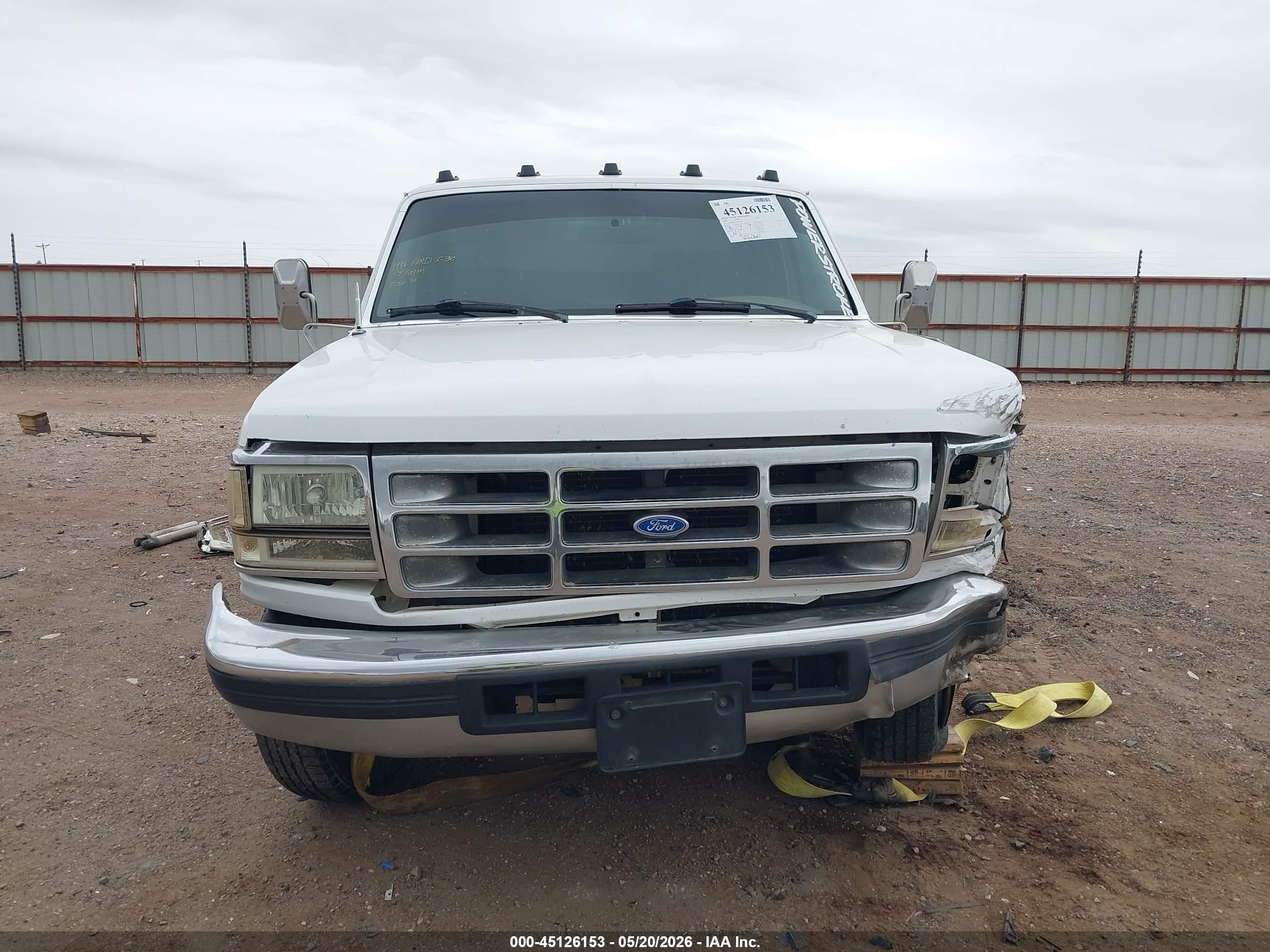 1996 Ford F350   White vin: 1FTJX35F3TEB19196