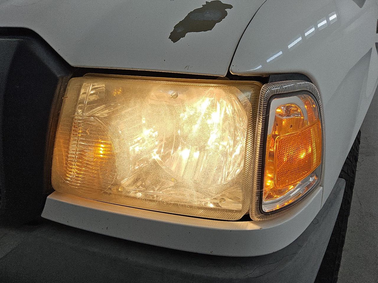 2010 Ford Ranger White vin: 1FTKR1AD0APA21946 Damage: Left Head Lamp, Faded, Repair Required