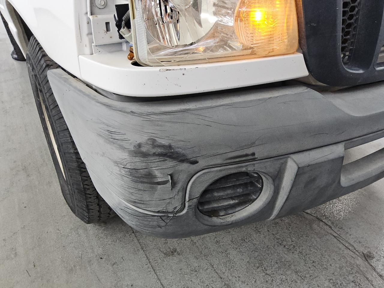 2010 Ford Ranger White vin: 1FTKR1AD0APA21946 Damage: Front Bumper, Broken, Replacement Required