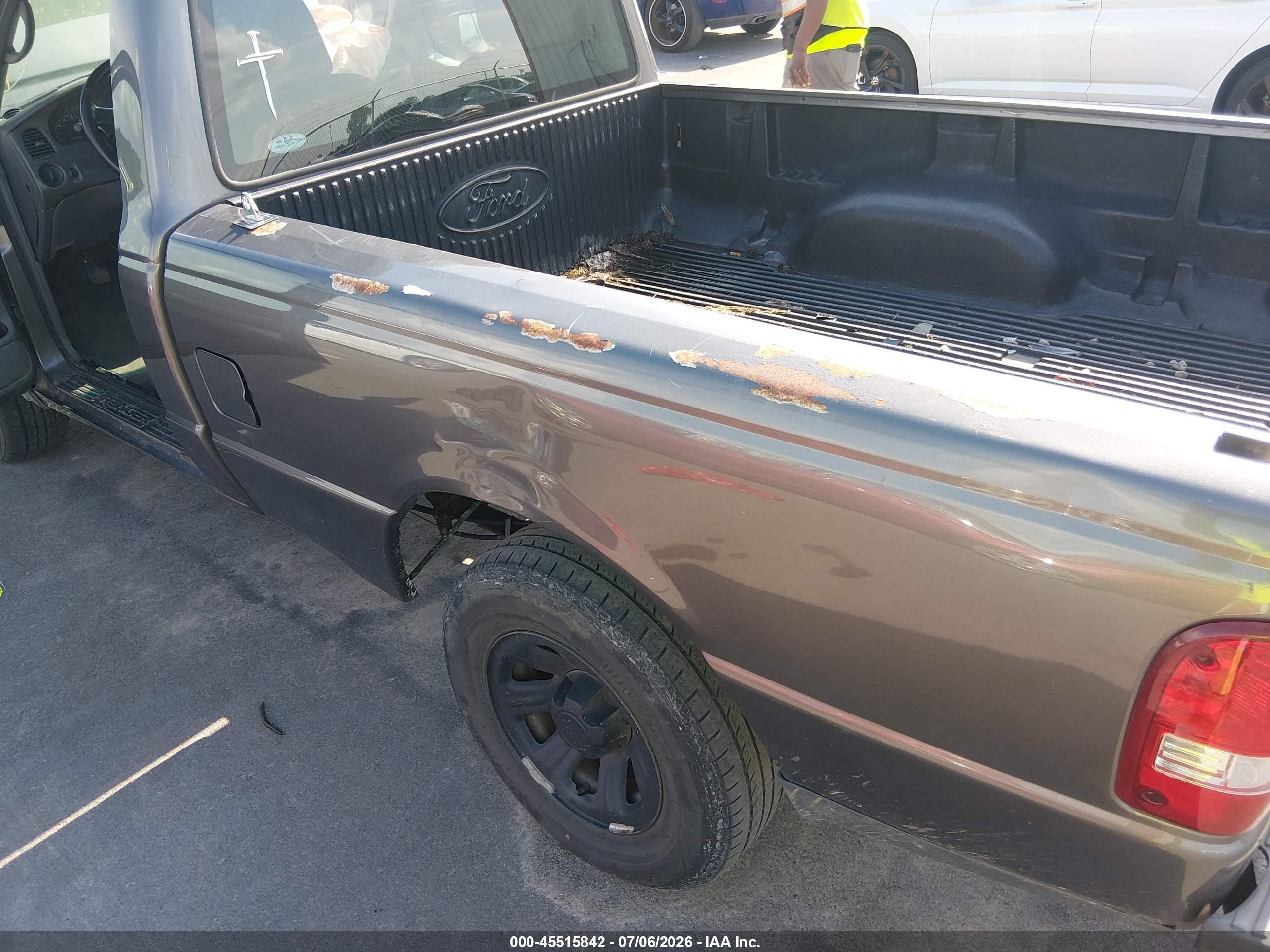 2010 Ford Ranger Xl/xlt Gray vin: 1FTKR1AD0APA25317