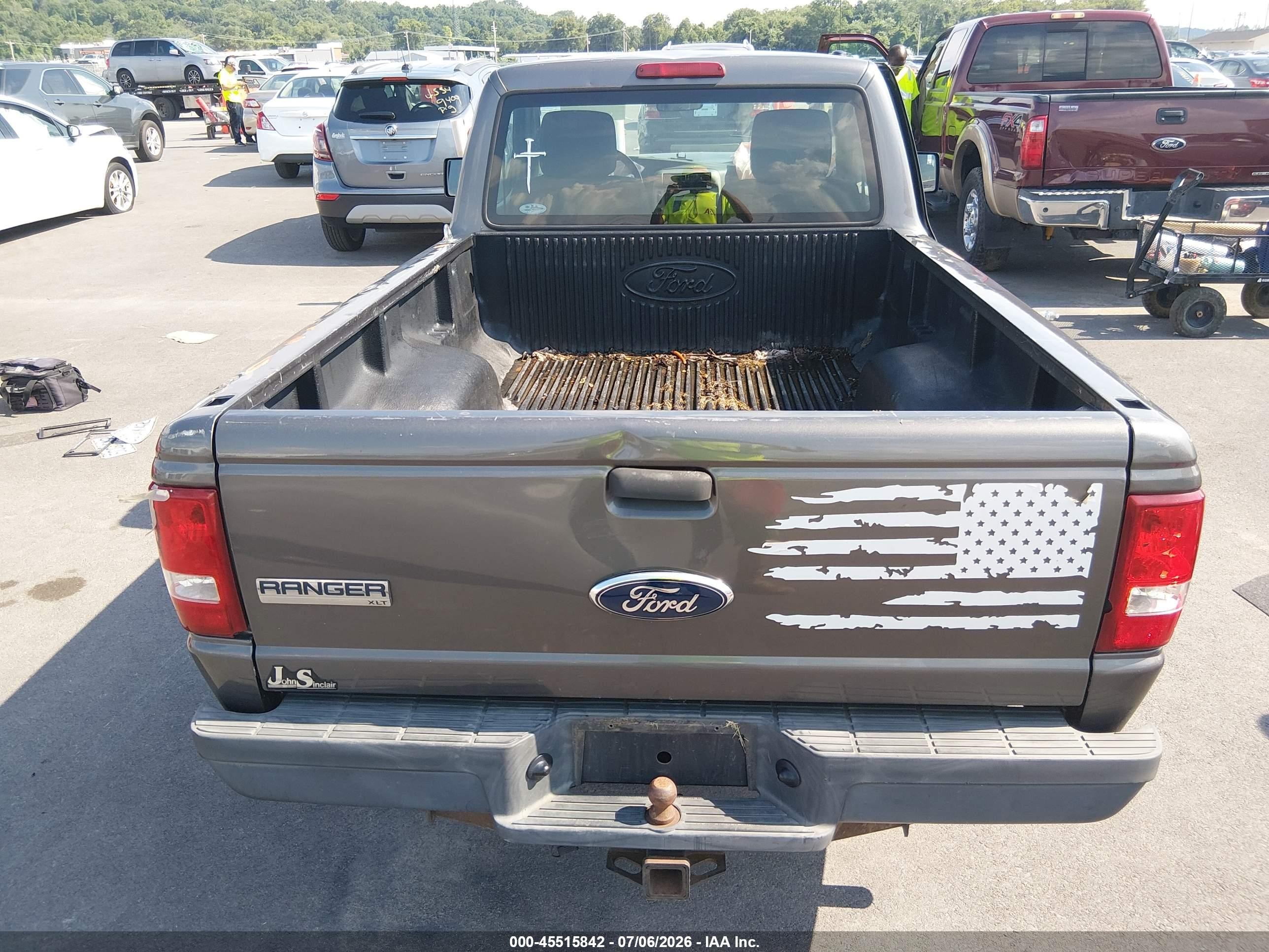 2010 Ford Ranger Xl/xlt Gray vin: 1FTKR1AD0APA25317
