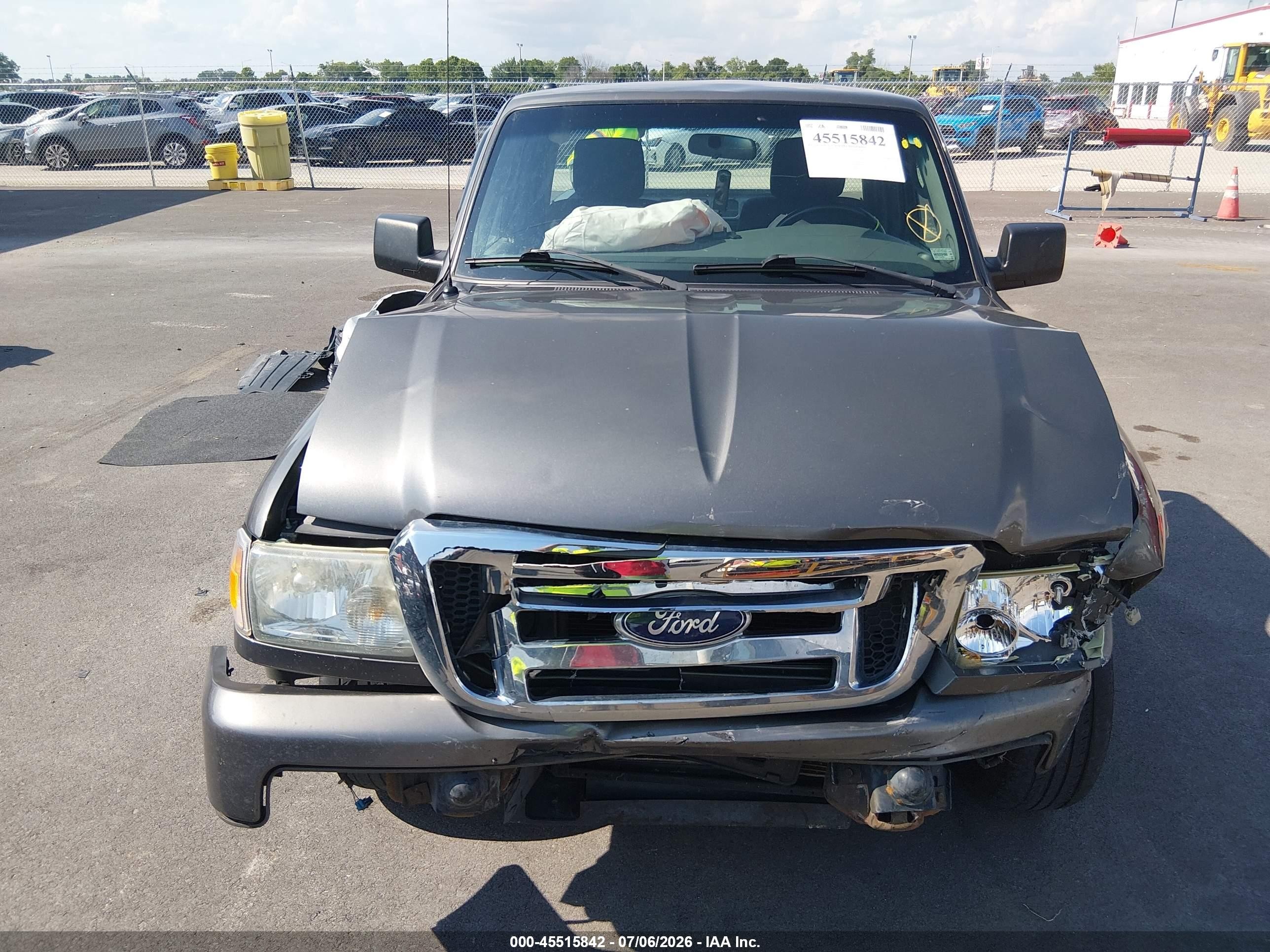 2010 Ford Ranger Xl/xlt Gray vin: 1FTKR1AD0APA25317