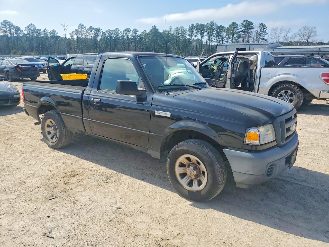 2010 Ford Ranger Black vin: 1FTKR1AD0APA40948