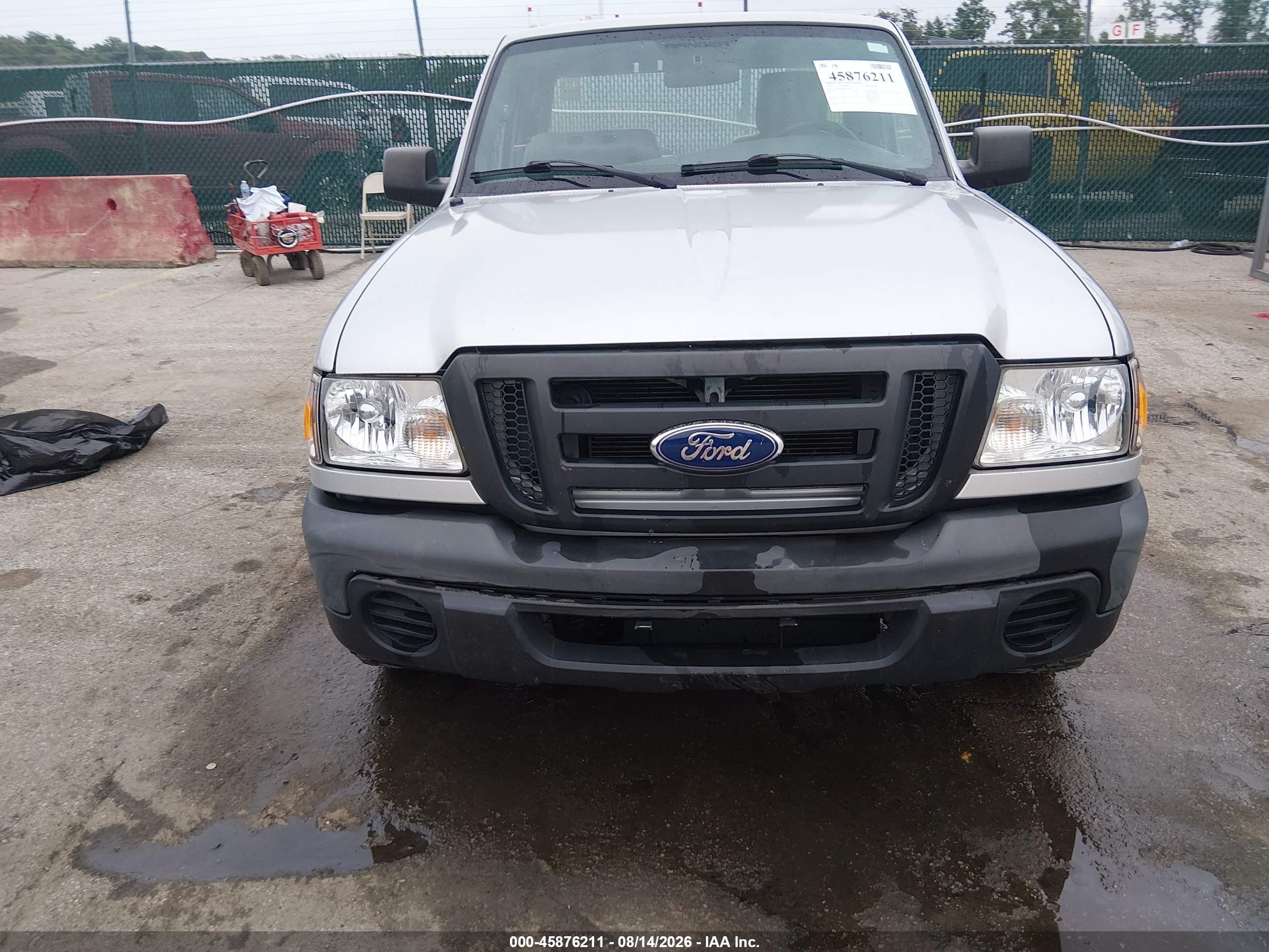 2010 Ford Ranger Xl/xlt Gray vin: 1FTKR1AD0APA42781