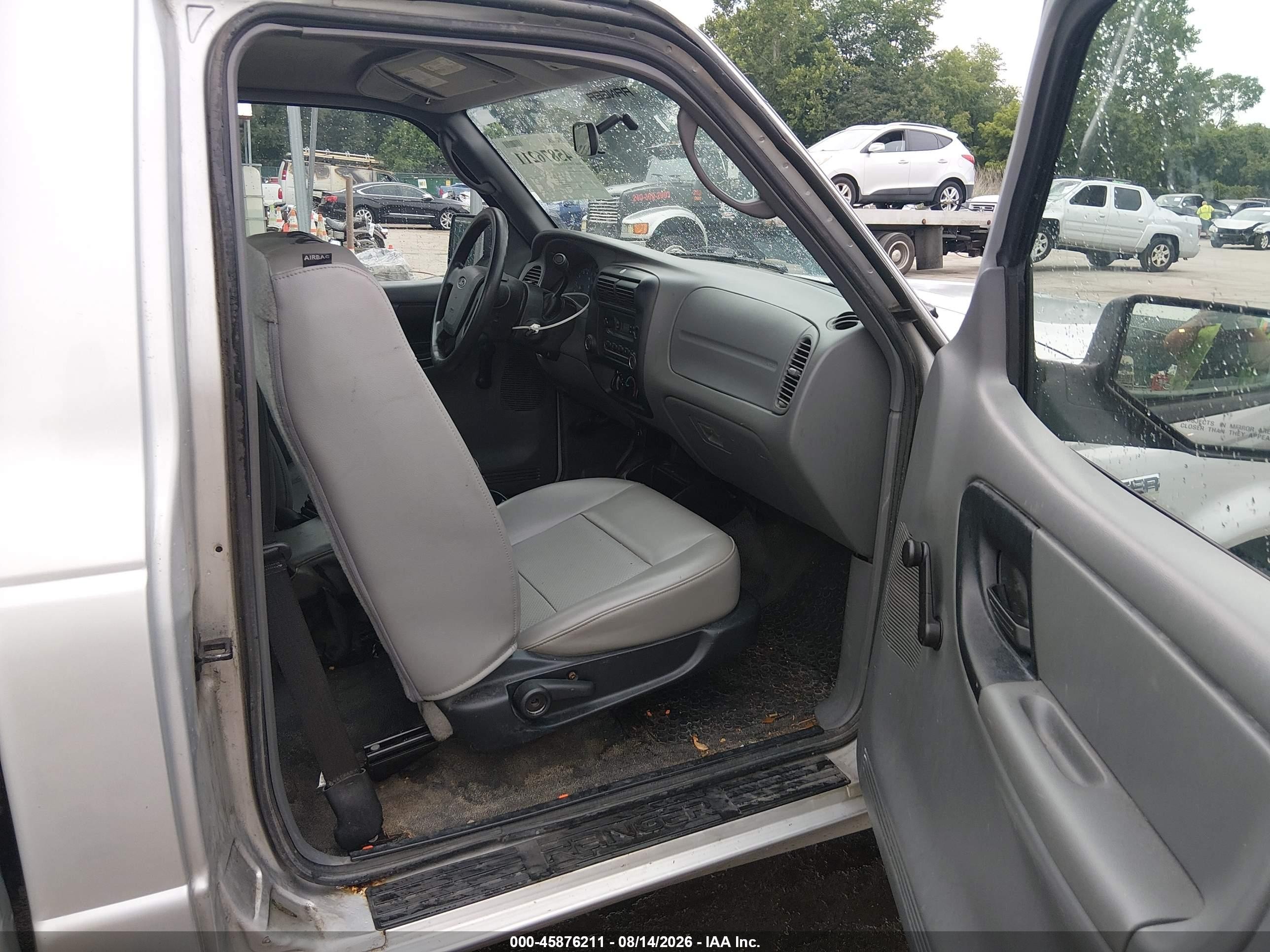 2010 Ford Ranger Xl/xlt Gray vin: 1FTKR1AD0APA42781