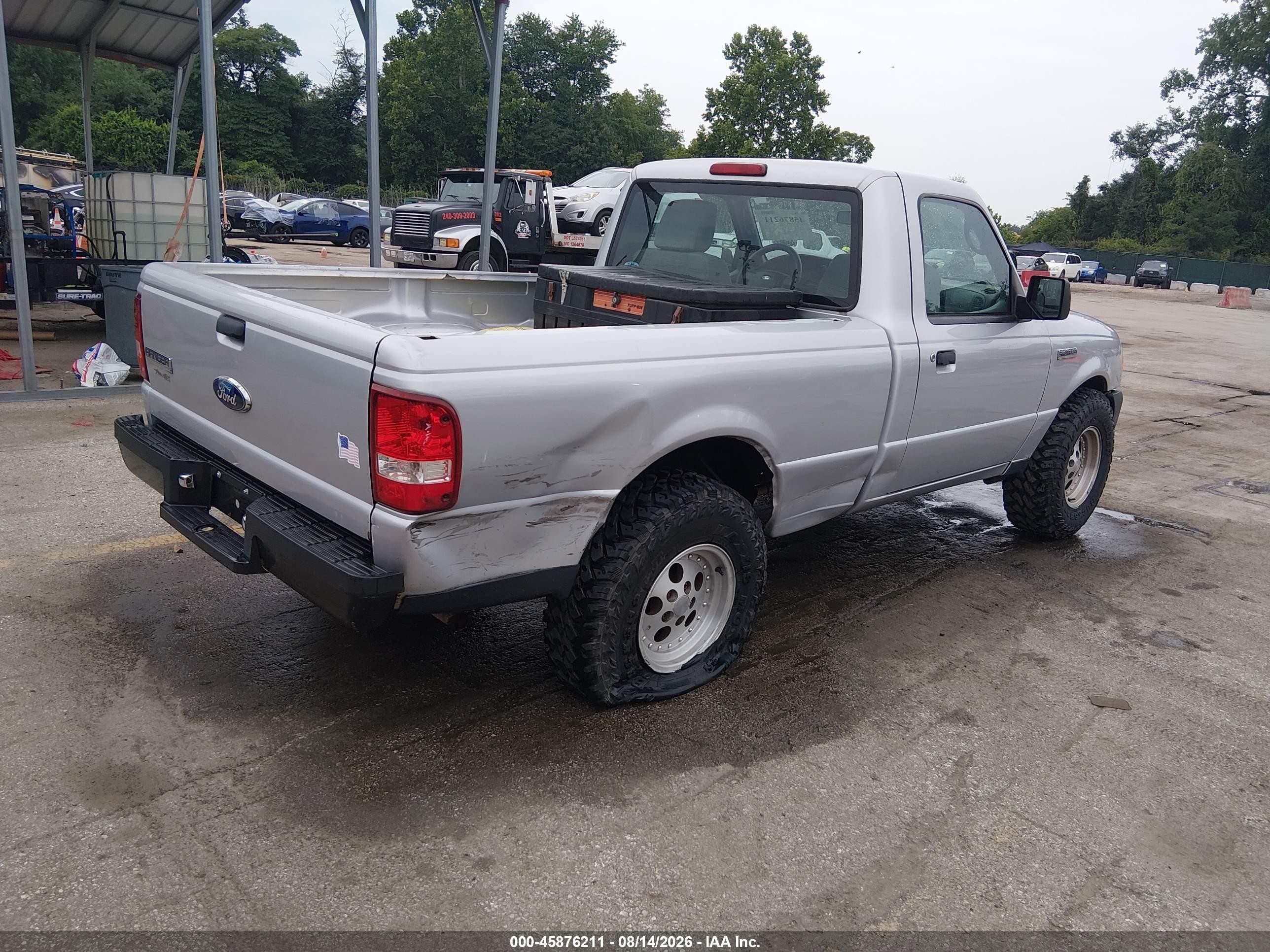 2010 Ford Ranger Xl/xlt Gray vin: 1FTKR1AD0APA42781