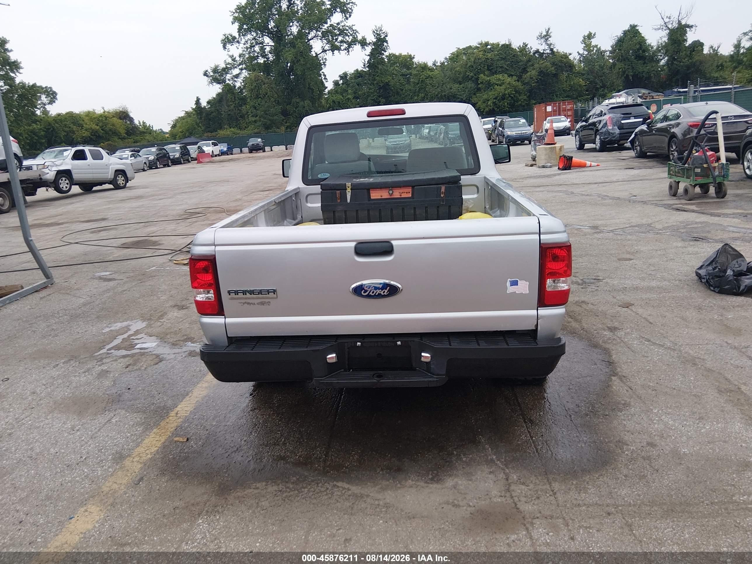 2010 Ford Ranger Xl/xlt Gray vin: 1FTKR1AD0APA42781